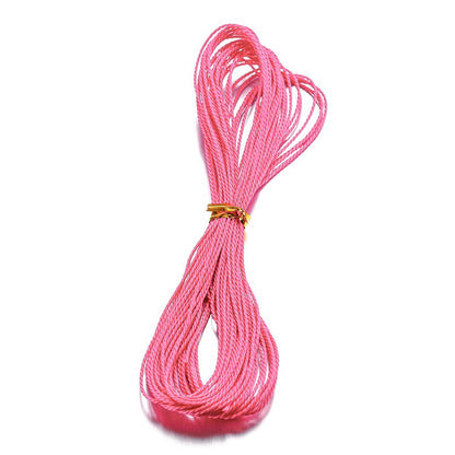 1mm Waxed Cotton String Beading Cord, 10m