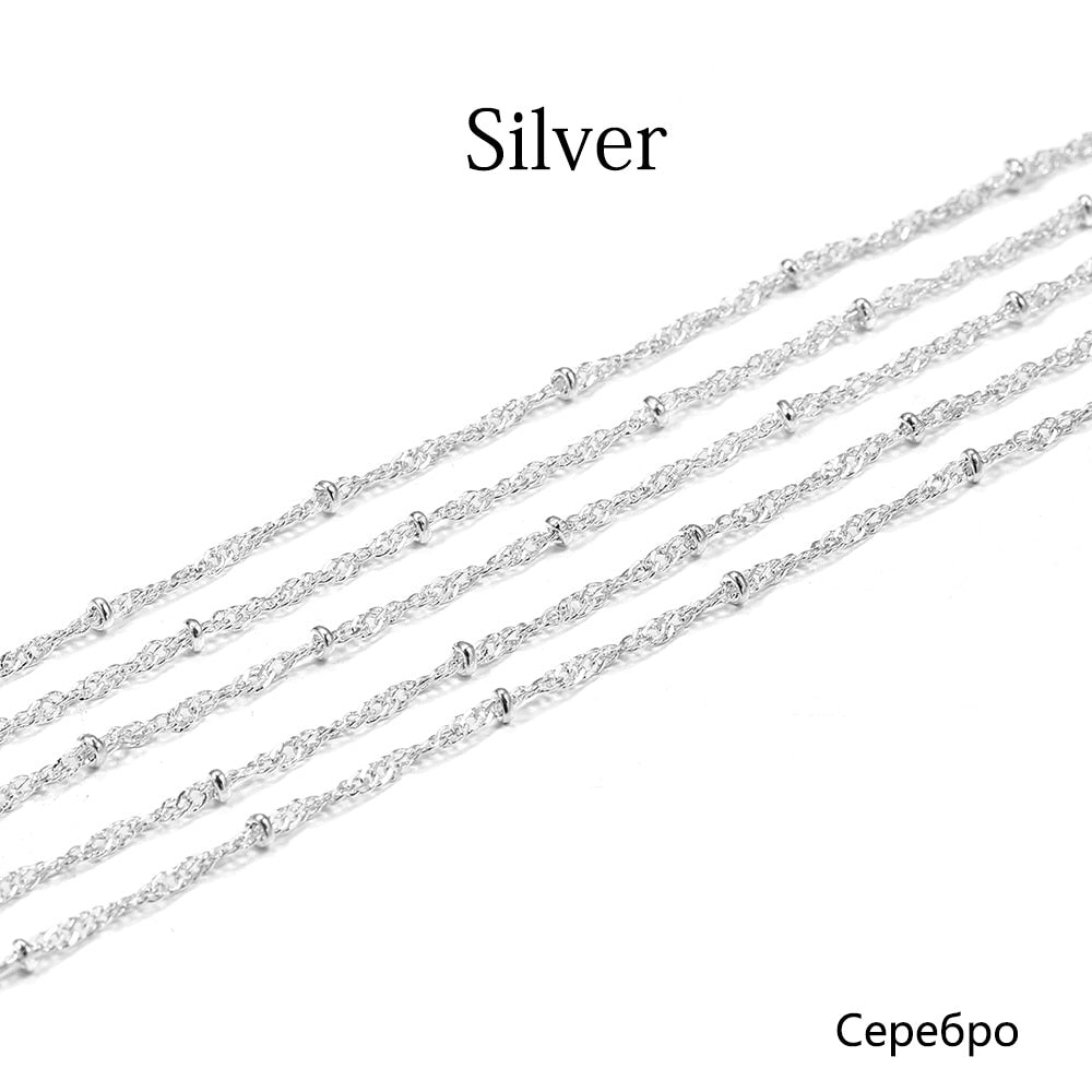 1.8mm Ball Chain Necklace Bead, 5m lot