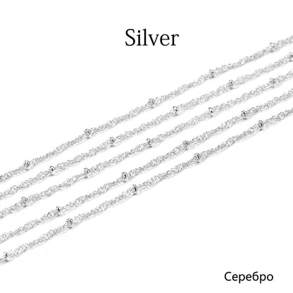 1.8mm Ball Chain Necklace Bead, 5m lot