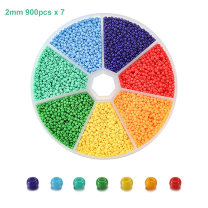 Czech Crystal Spacer Beads Box