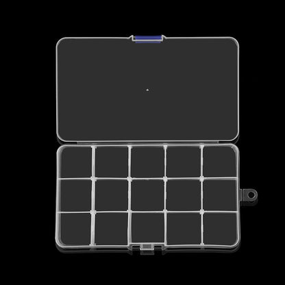 Adjustable Grids Jewelry Beads Storage Box