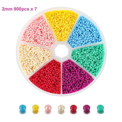Czech Glass Seed Beads Duo