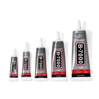 B7000 Adhesive Glue for Rhinestones & Jewelry, Multiple Sizes