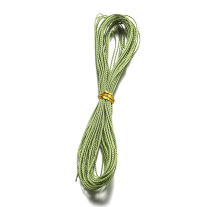 1mm Waxed Cotton String Beading Cord, 10m