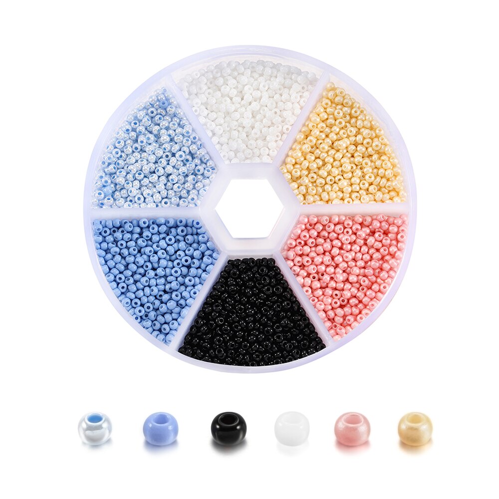 Czech Glass Seed Beads Duo