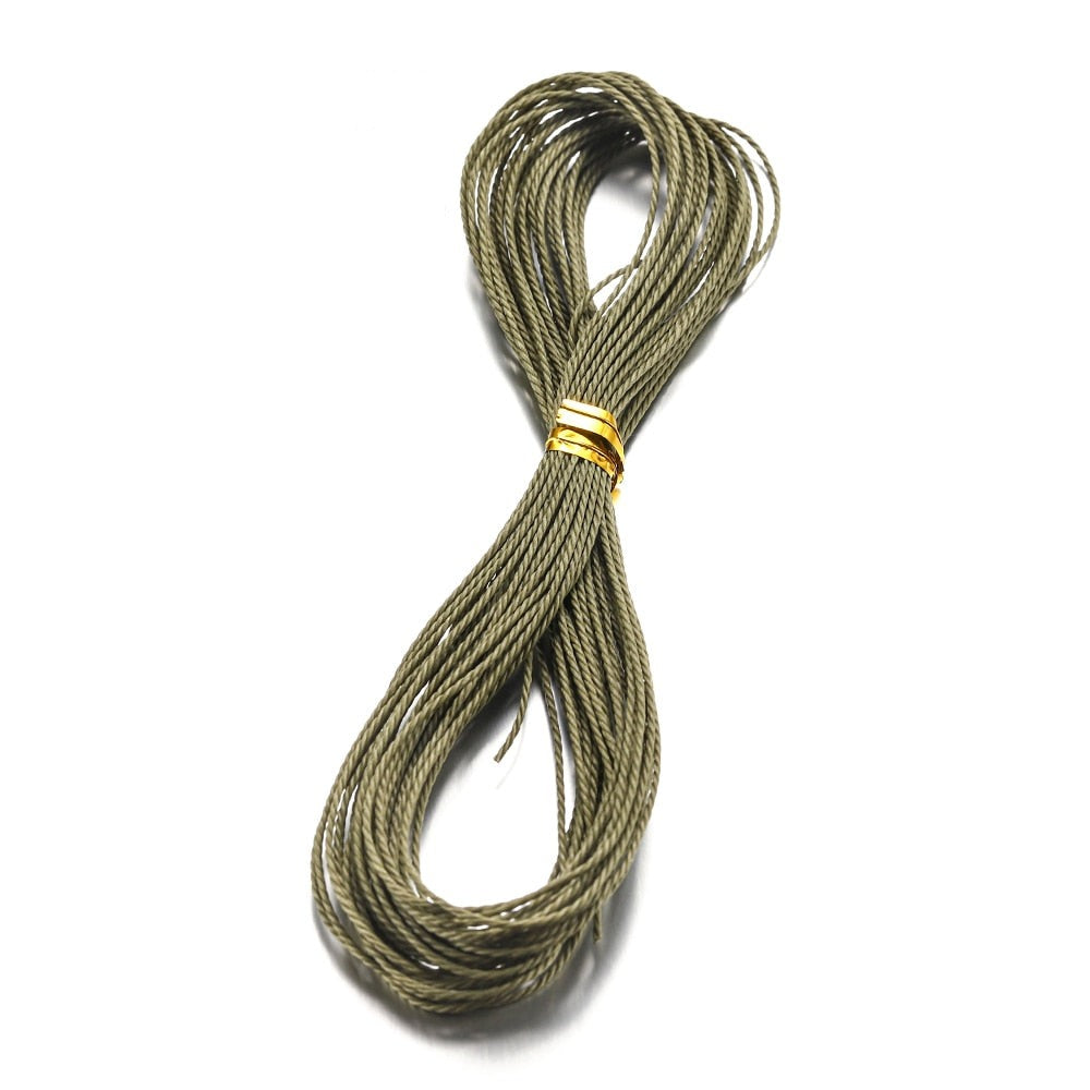 1mm Waxed Cotton String Beading Cord, 10m