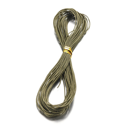 1mm Waxed Cotton String Beading Cord, 10m