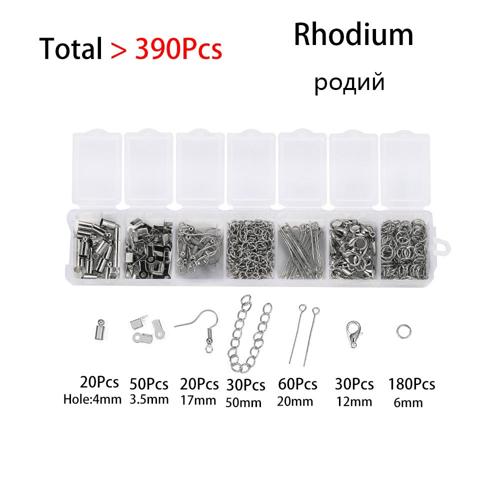 Jewelry Making Kit, 390pcs