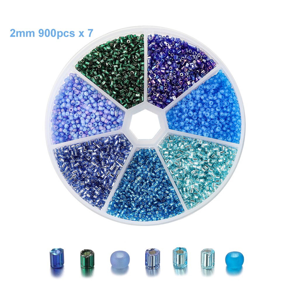 Czech Glass Seed Beads Duo