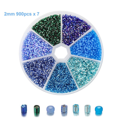 Czech Glass Seed Beads Duo