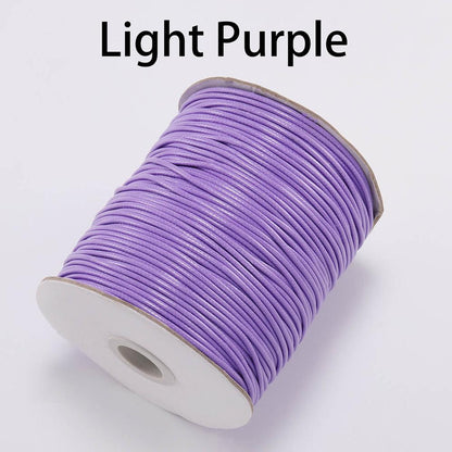 26 Color line Waxed Cord, 10m lot