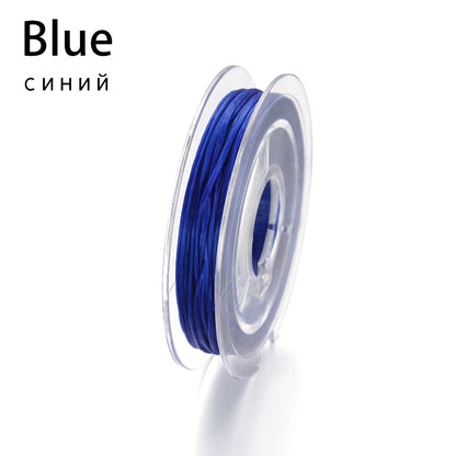 Flexible Elastic Wire for Beaded Jewelry, 10Meters lot