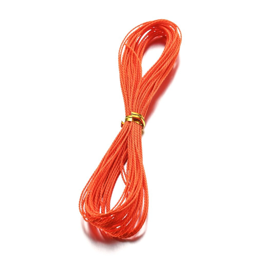 1mm Waxed Cotton String Beading Cord, 10m
