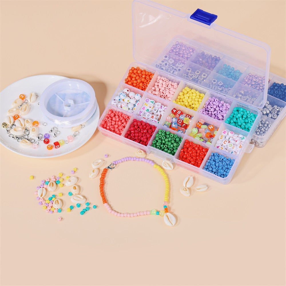3mm Charm Beads 9000pcs Box Set