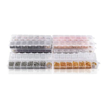 Open Jump Ring Connectors Set, 975pcs