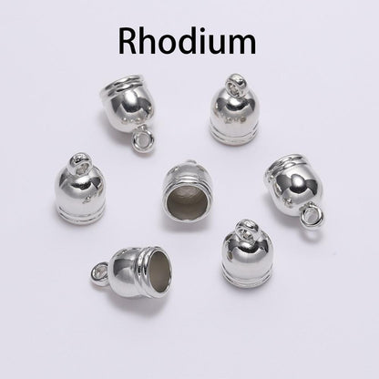 End Tip Caps for Necklace, 50pcs