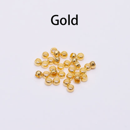 Ball Crimp End Beads 1.5-3mm, 500pcs