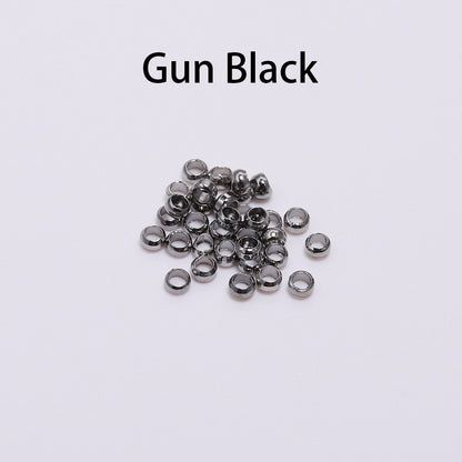 Ball Crimp End Beads 1.5-3mm, 500pcs