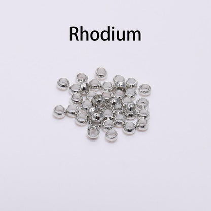 Ball Crimp End Beads 1.5-3mm, 500pcs