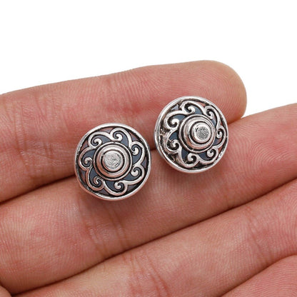 14,5 mm tibetische Sonnenblumen-Antik-Perlenkappen, 20 Stück