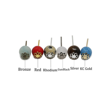 6mm Hollow Flower Metal Spacer Bead Caps, 600pcs