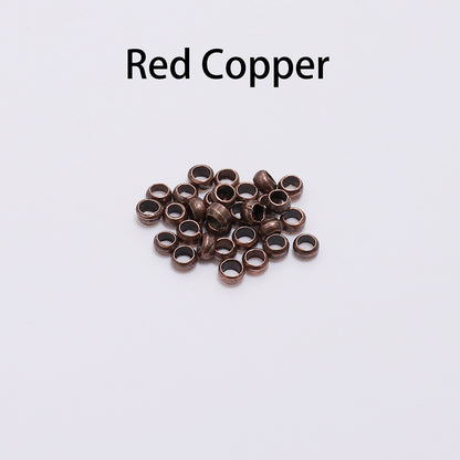 Ball Crimp End Beads 1.5-3mm, 500pcs