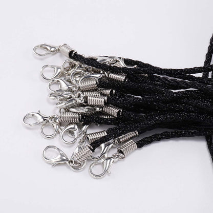 1.8mm Adjustable Braided Rope, High-Quality Nylon cord, 10pcs