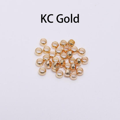 Ball Crimp End Beads 1.5-3mm, 500pcs