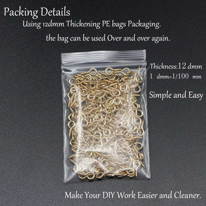 Mini Screw Pendants, 300-500pcs