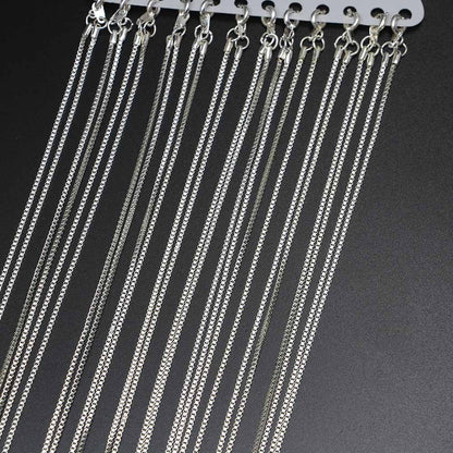 50cm Copper Chains Box with Lobster Claw Clasp 12Pcs Pack