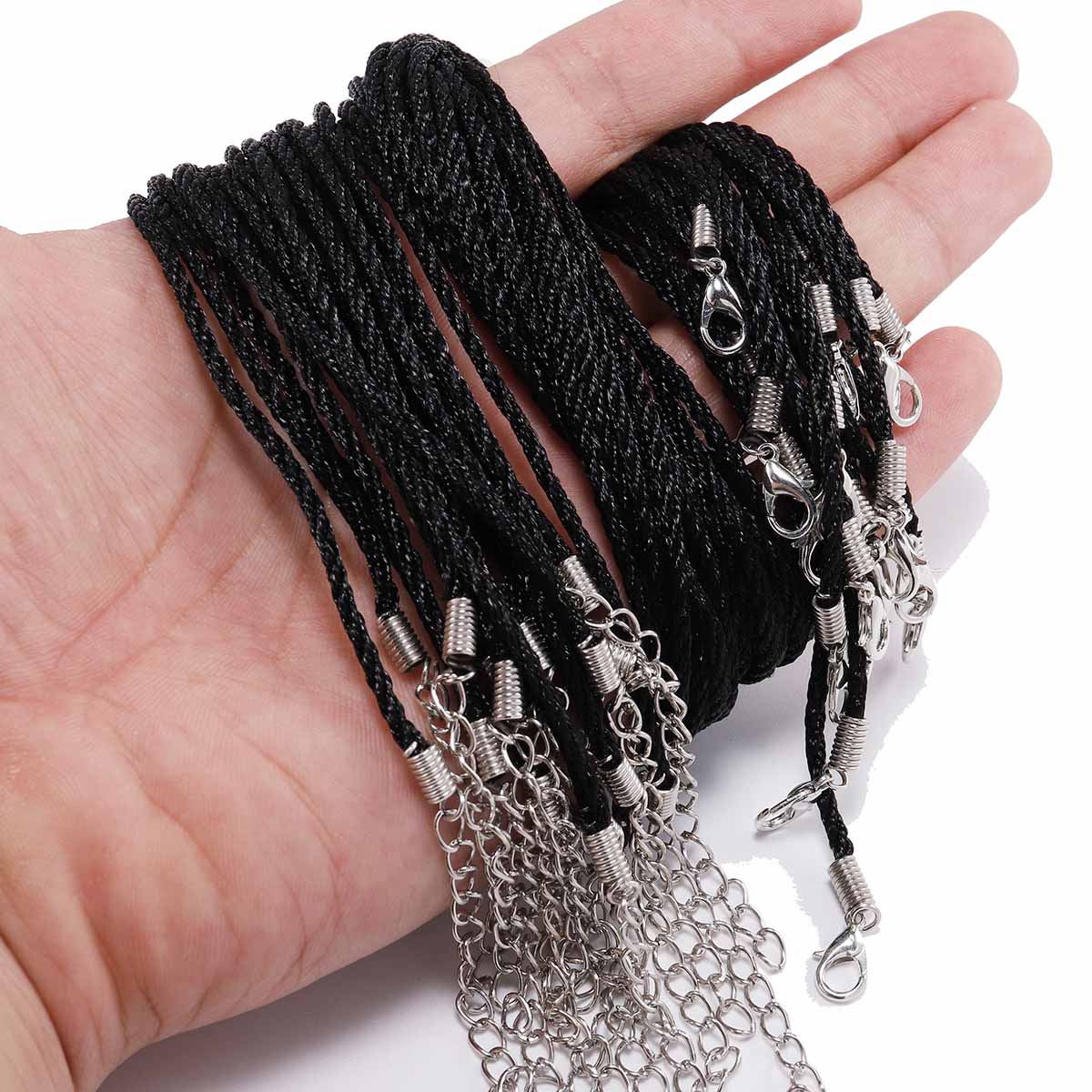 1.8mm Adjustable Braided Rope, High-Quality Nylon cord, 10pcs