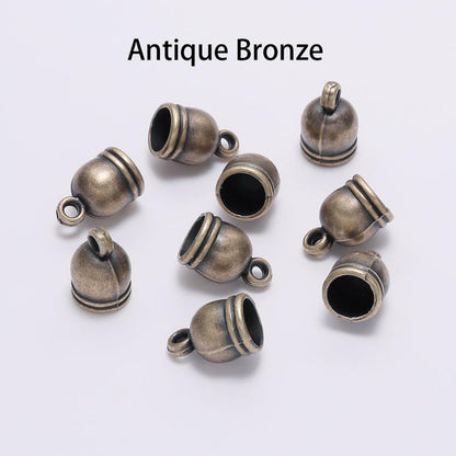 End Tip Caps for Necklace, 50pcs