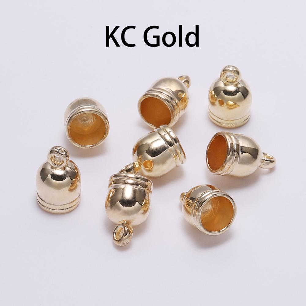 End Tip Caps for Necklace, 50pcs