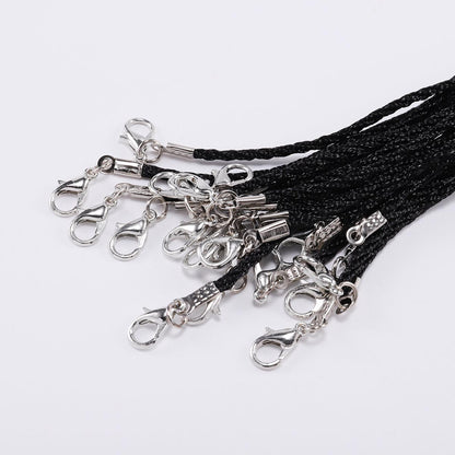 1.8mm Adjustable Braided Rope, High-Quality Nylon cord, 10pcs