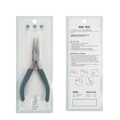 Premium Stainless Steel Jewelry Pliers for Handcraft Repairs