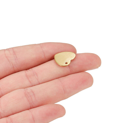 20Pcs Gold/Rose Gold Stainless Steel Charms