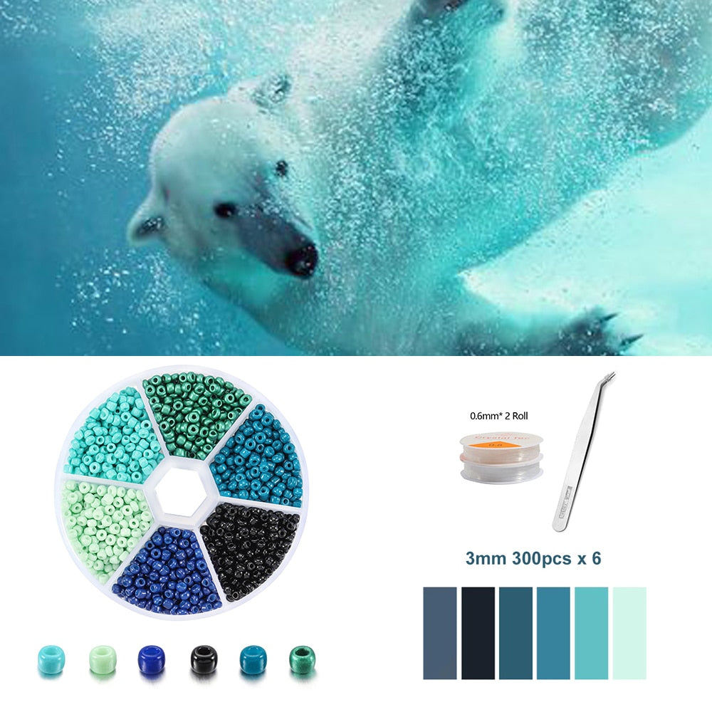 2-3mm Seed Beads Jewelry Kit