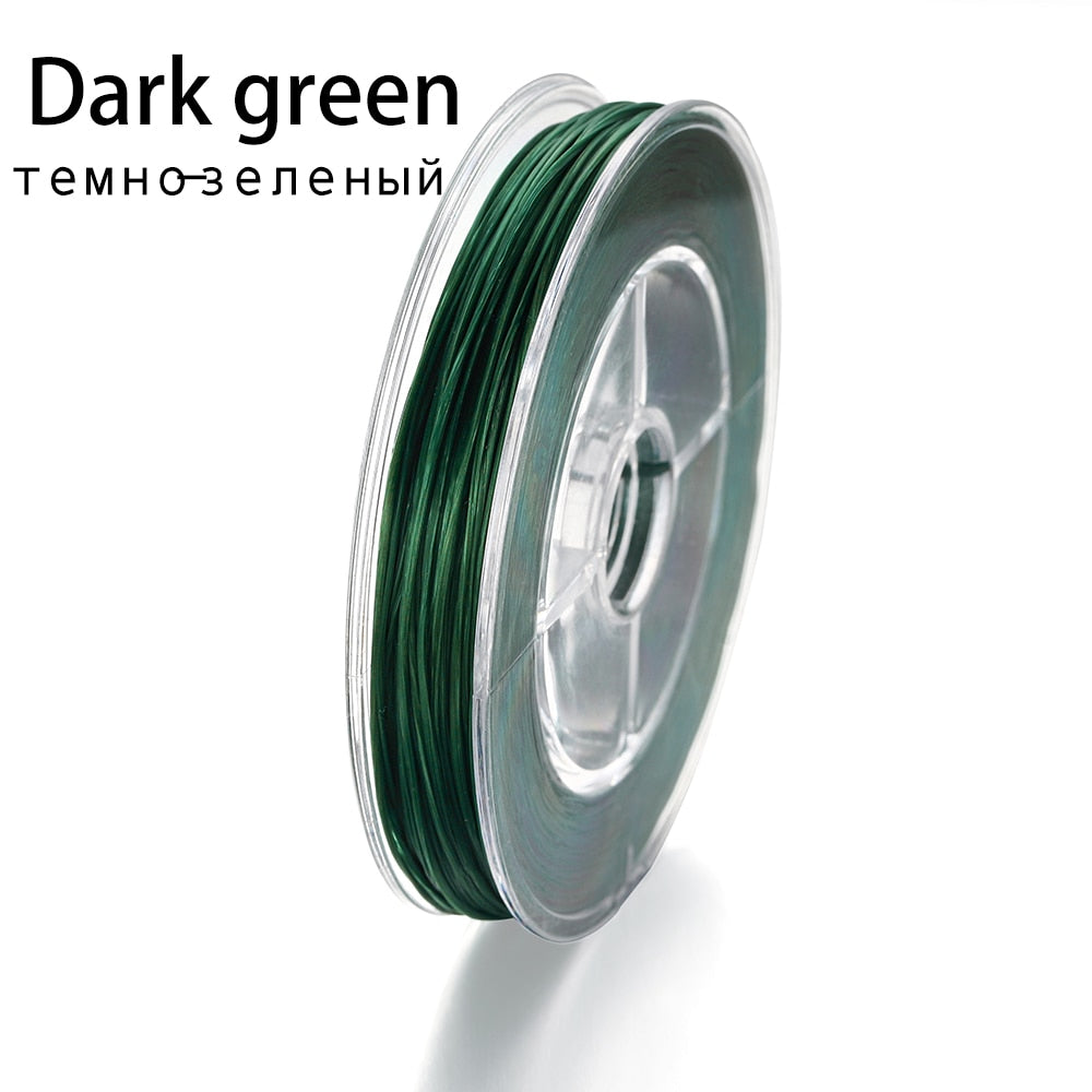 Flexible Beaded Elastic Cord, 50 Meters