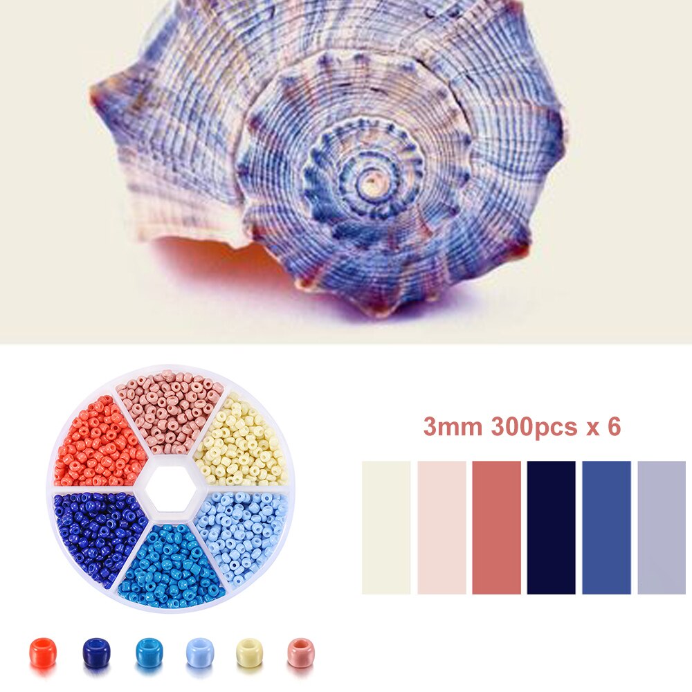 Czech Glass Seed Beads Duo