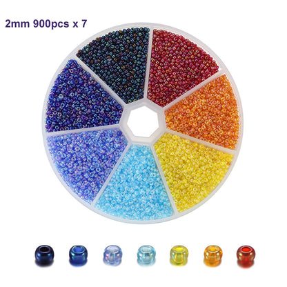Czech Glass Seed Beads Duo