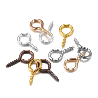 Mini Screw Pendants, 300-500pcs