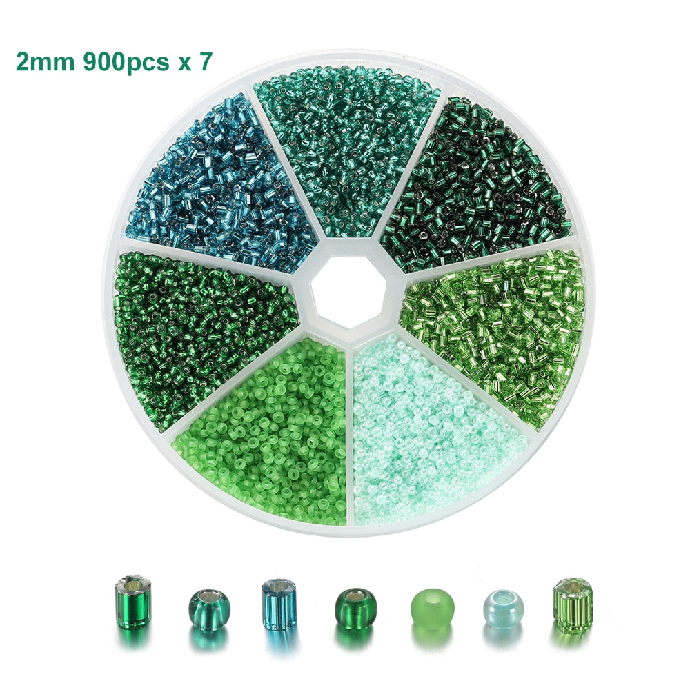 Czech Crystal Spacer Beads Box