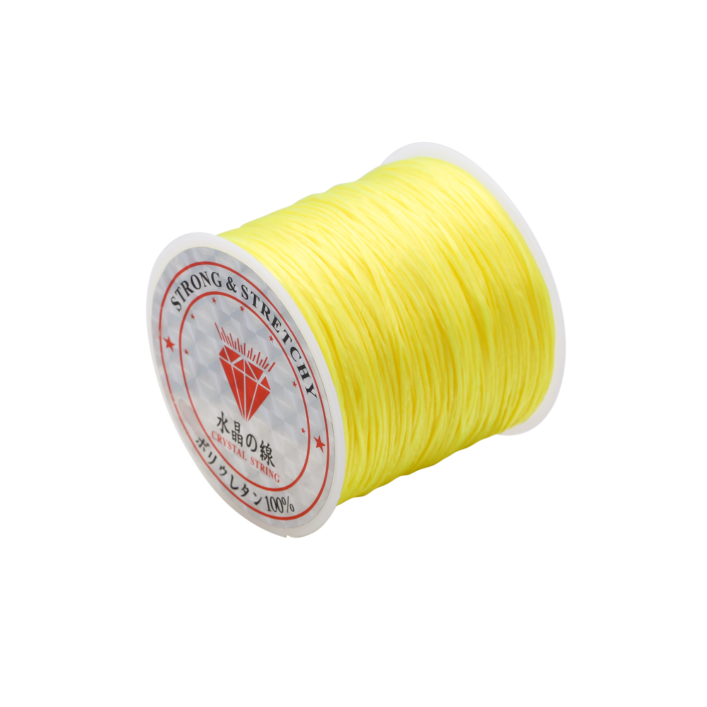 Stretch Nylon Elastic Cord for Beading, 50Meters