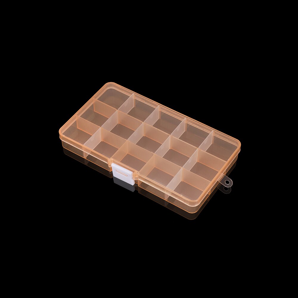 Adjustable Grids Jewelry Beads Storage Box