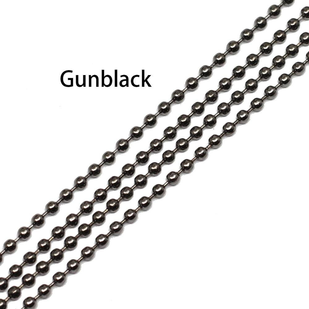 1.2 1.5 2 mm Metal Ball Bead, 5m