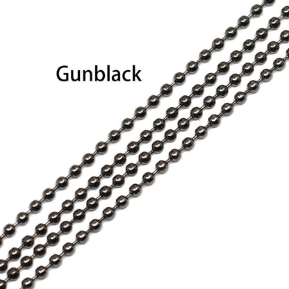 1.2 1.5 2 mm Metal Ball Bead, 5m