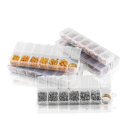 Open Jump Ring Connectors Set, 975pcs