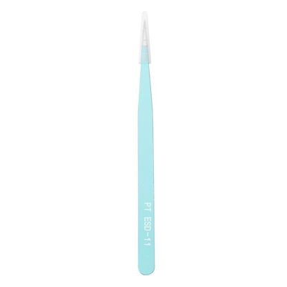 3-Color Bent Nose Tweezers, 1pc