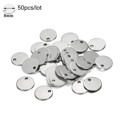 20Pcs Gold/Rose Gold Stainless Steel Charms