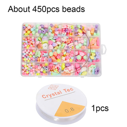 Braided Letter Beads Jewelry Making Kit